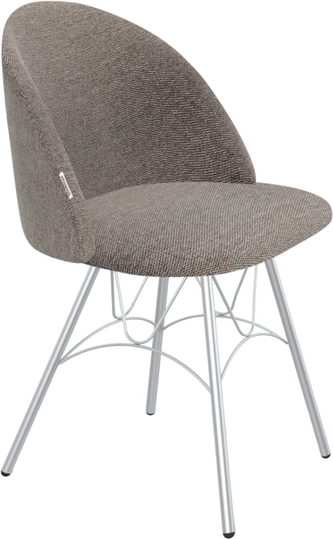 

Стул Sheffilton SHT-ST35/S100 (тростниковый сахар/хром лак)