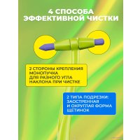 Монопучковая щетка SPLAT Smilex Ortho+ со сменными головками (в ассортименте)