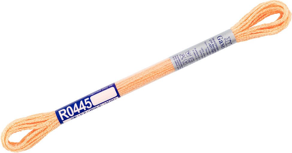 

Нитки для вышивания Gamma Мулине R0445 8 м (кирпичный)