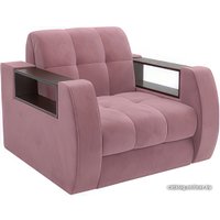 Кресло-кровать Мебель-АРС Барон №3 (велюр, пудра НВ-178 18)