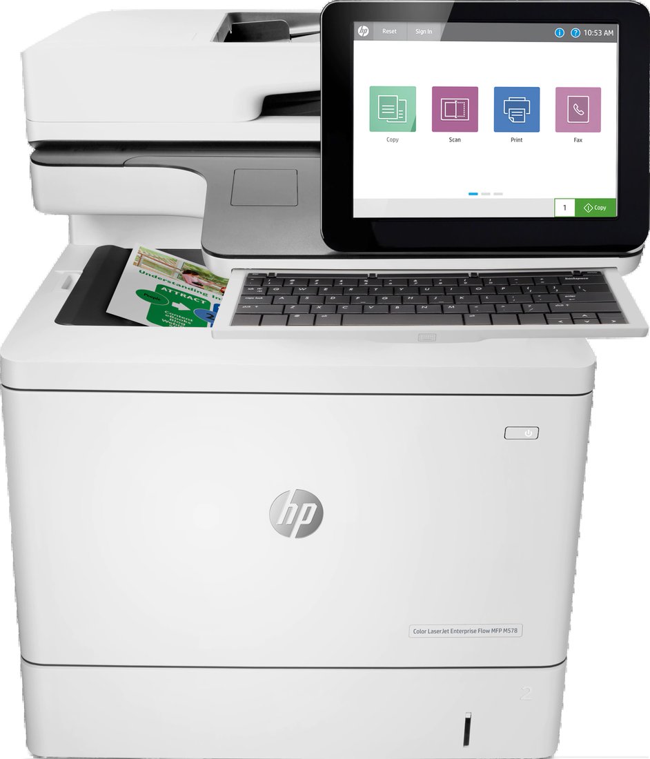 

МФУ HP Color LaserJet Enterprise Flow M578c 7ZU87A