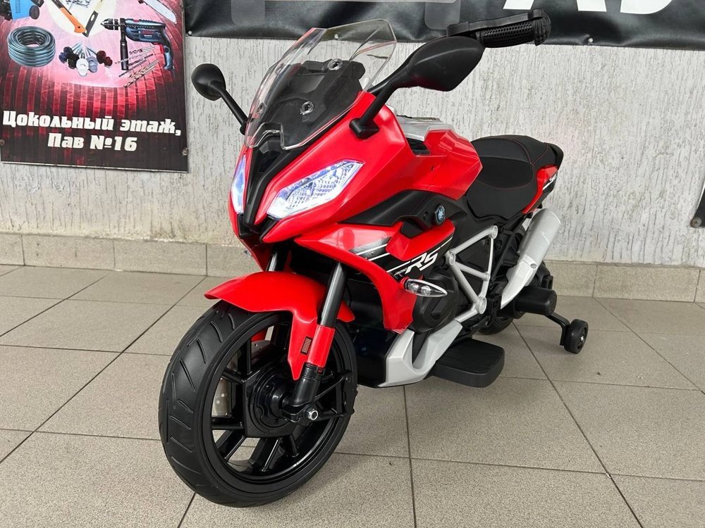 Электромотоцикл Baby Driver Kawasaki K222 (красный)