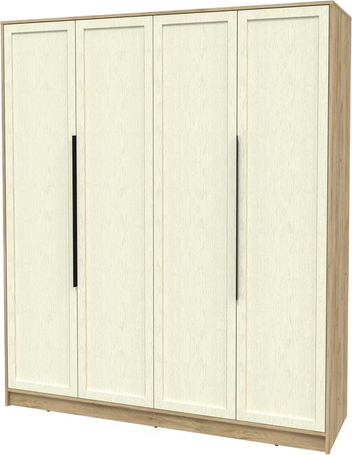 

Шкаф распашной Интерлиния Концепт Тренд КТ-Ш4 (дуб золотой/дуб снежный)