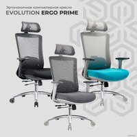 Офисное кресло Evolution ERGO Prime Black (черный)