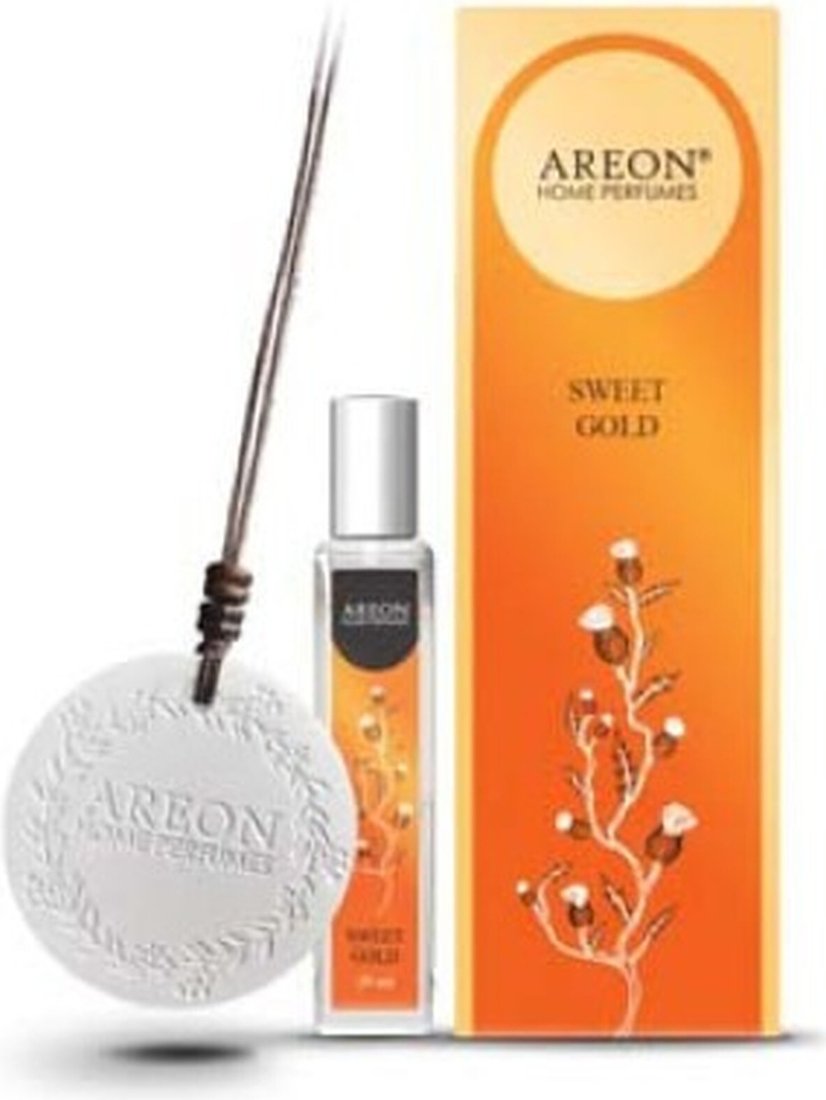 Ароматизатор Areon Ceramic Disc Sweet Gold ARE-ACD01 (20 мл)