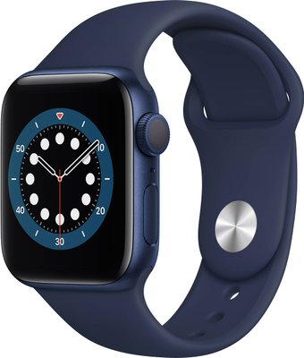 Apple Watch Series 6 40 мм (алюминий синий/темный ультрамарин)