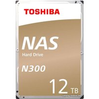 Жесткий диск Toshiba N300 12TB HDWG21CEZSTA в Бресте
