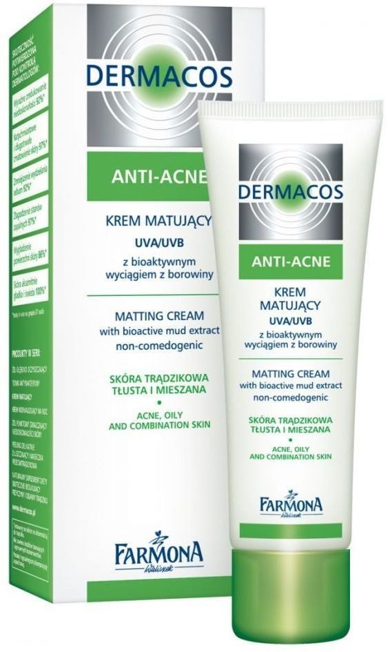 

Farmona Крем Dermacos Anti-Acne придающий матовость на день UVA/UVB 50мл