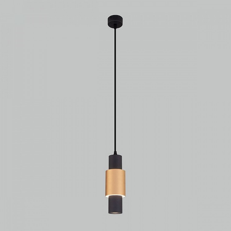 

Подвесная люстра Евросвет Bento 50204/1 LED черный/матовое золото