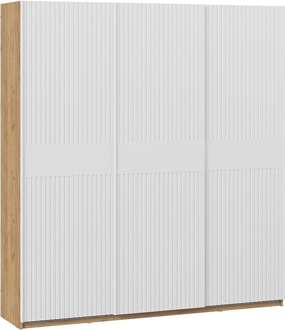 

Шкаф-купе Трия Оскар Хилтон Т2 2100 271113 (ручка белая/дуб крафт золотой/белый матовый)