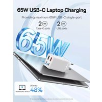 Сетевое зарядное Baseus GaN6 Pro Fast Charger 2C+2U 65W P10162701213-00 (белый)