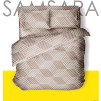 Постельное белье Samsara Cappuccino Сат150-16 153x215 (1.5-спальный)