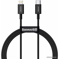 Кабель Baseus USB Type-C - Lightning CATLYS-A01 (1 м, черный) в Барановичах