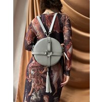 Женская сумка Killtoday Eva (серый жемчужный)