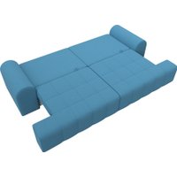 Диван Лига диванов Лига-080 131112 (рогожка амур 10 голубой)