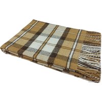 Плед Vladi Палермо Crocus 140x200 10263 (04 белый/песочный/каст.)