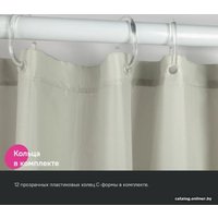 Шторка-занавеска для ванны IDDIS Base BD01P24i11