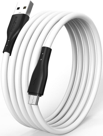 

Кабель SmartBuy iK-12-S21bw USB Type-A - microUSB (1 м, белый)