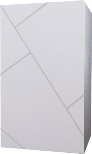 Бриклаер Шкаф-полупенал Кристалл 60 (белый)