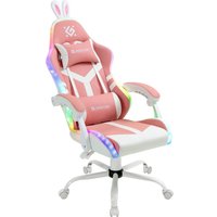 Игровое (геймерское) кресло Defender Ideal (белый/розовый) в Могилеве