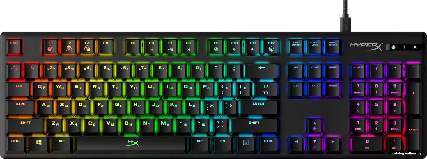 Клавиатура HyperX Alloy Origins (HyperX Red)