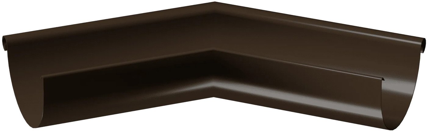 

Кровля Docke Stal Premium Угол внешний 135⁰ D125 (каштан 8017)