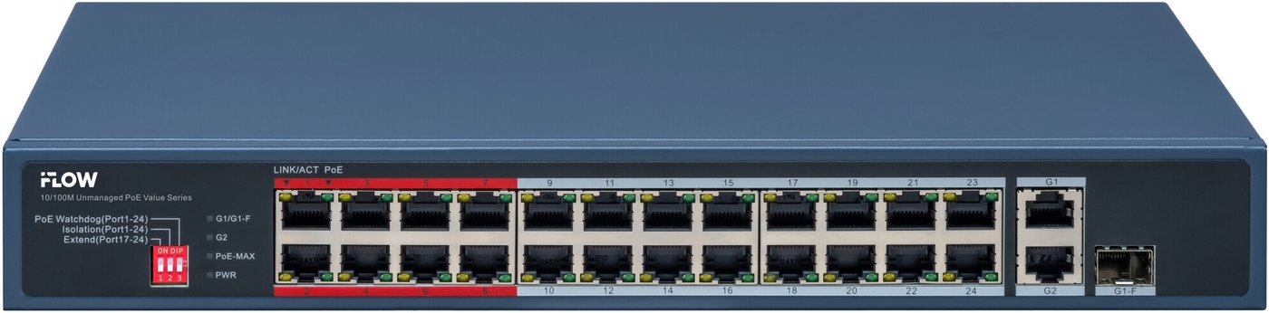 Неуправляемый коммутатор iFlow F-SW-EU426POE-V/L