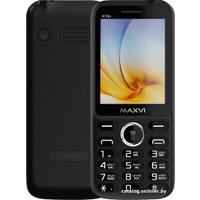 Кнопочный телефон Maxvi K15n (черный)