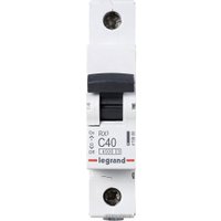 Выключатель автоматический Legrand RX3 1P C 40A 4.5кА 1M 419668