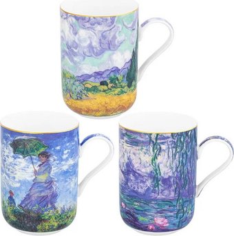 Набор кружек Elan Gallery Импрессионизм 420887