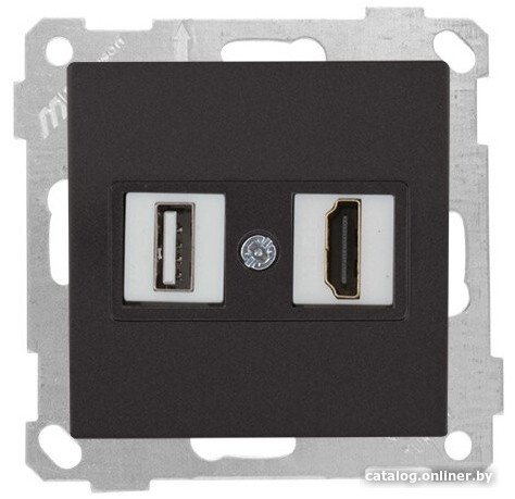 Розетка HDMI Mutlusan 2100-459-0184 (черный)