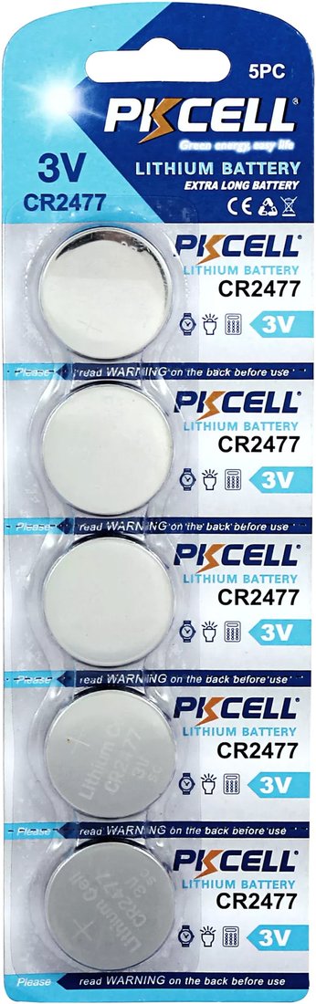 

Батарейка PKCELL Lithium Extra Long CR2477 5 шт