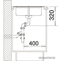 Кухонная мойка Blanco Legra 45 S