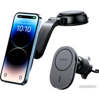 Держатель для смартфона Ugreen Magnetic Car Wireless Charger CD345 15120