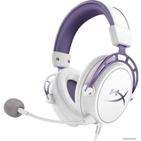 Наушники HyperX Cloud Alpha (белый/сиреневый)