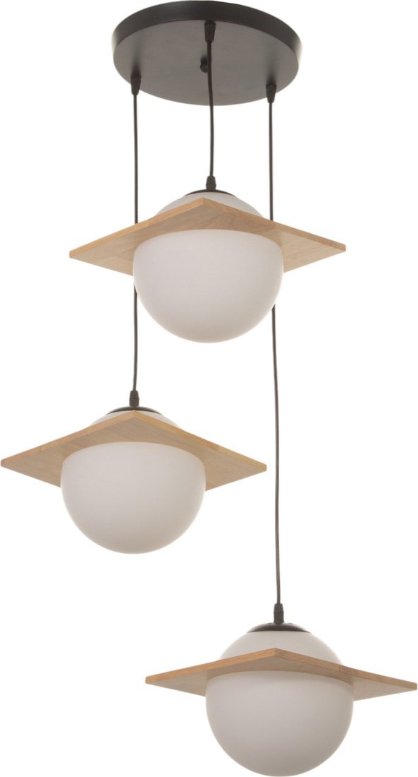 

Подвесная люстра BayerLux Лакки 10777282 (черный/коричневый)