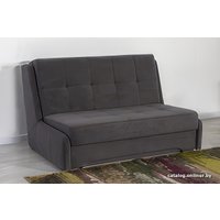 Диван DiArt Лео-3 1500 (велюр, Ultra Grafit)