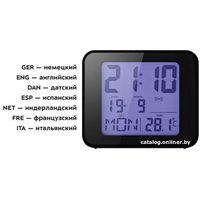 Настольные часы Kitfort KT-3303-1 (черный)