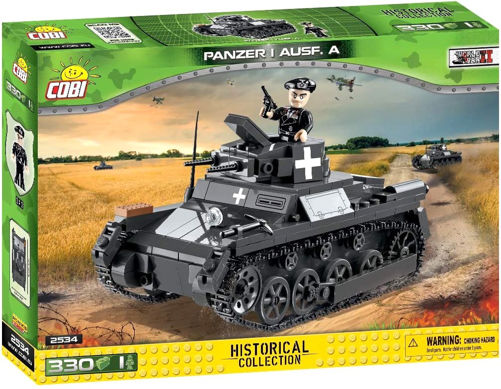 

Конструктор Cobi World War II 2534 Panzer I Ausf. A