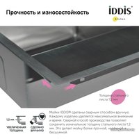 Кухонная мойка IDDIS Haze HAZ59SLi77