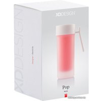 Термокружка XD Design Pop 0.275л (белый/красный)