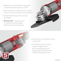 Угловая шлифмашина Зубр Мастер УШМ-180-2005 П