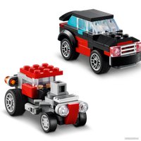 Конструктор LEGO Creator 31146 Грузовик-платформа с вертолетом 3в1