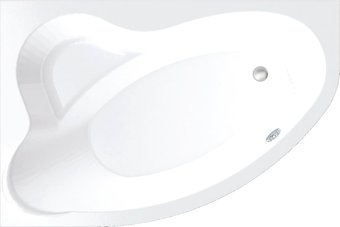 Ванна Bonito Home Rosa 150x100 L BH-RA-101-150L/St+BH-RA-150L/P (с ножками и экраном)