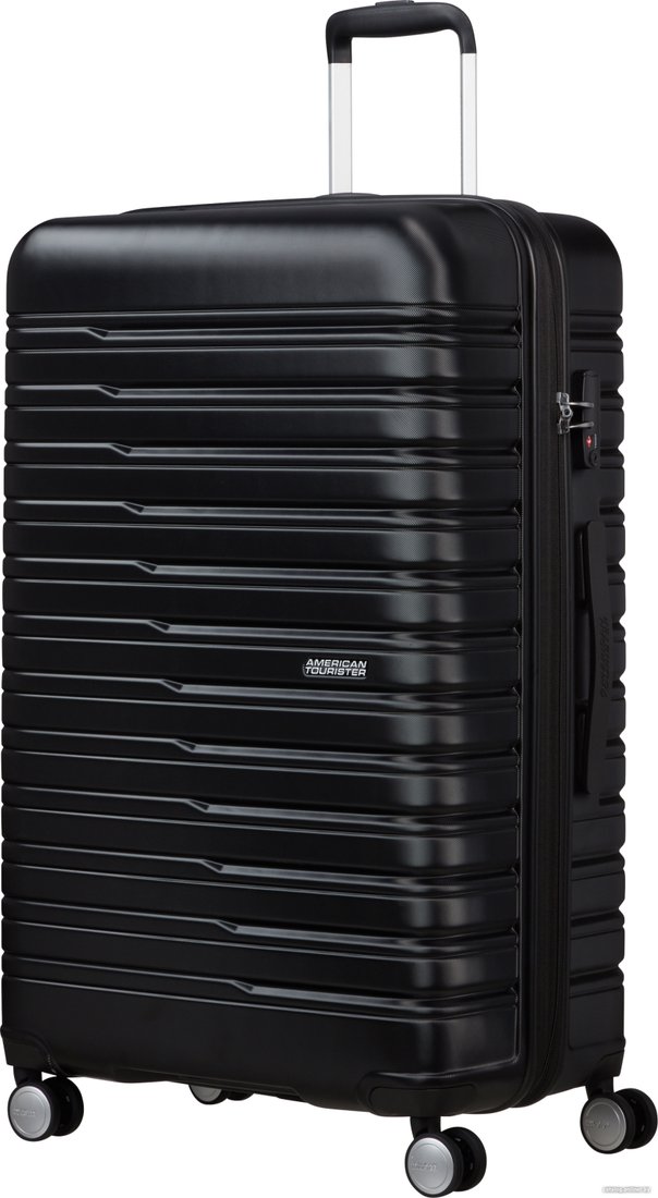 Чемодан-спиннер American Tourister Flashline Shadow Black 78 см
