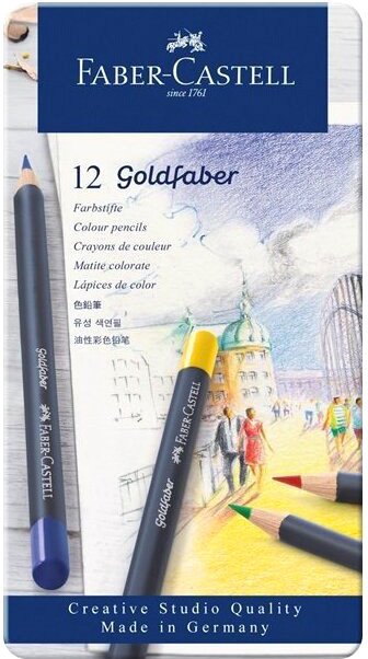 

Набор цветных карандашей Faber Castell Goldfaber 114712 (12 цв)