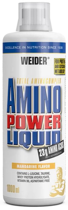 

Комплекс Weider Amino Powder Liquid (мандарин, 1 л)