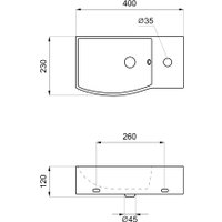 Умывальник Lavinia Boho Bathroom Sink Slim 33311029