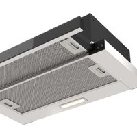 Кухонная вытяжка Elikor Интегра Glass 60Н-400-В2Д (нержавеющая сталь/черное стекло) (940982)