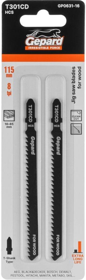 

Набор пильных полотен Gepard GP0631-16